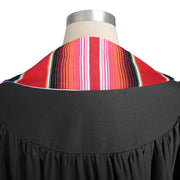 Endea Graduation Mexican Hispanic Serape Stole Red - Endea Graduation