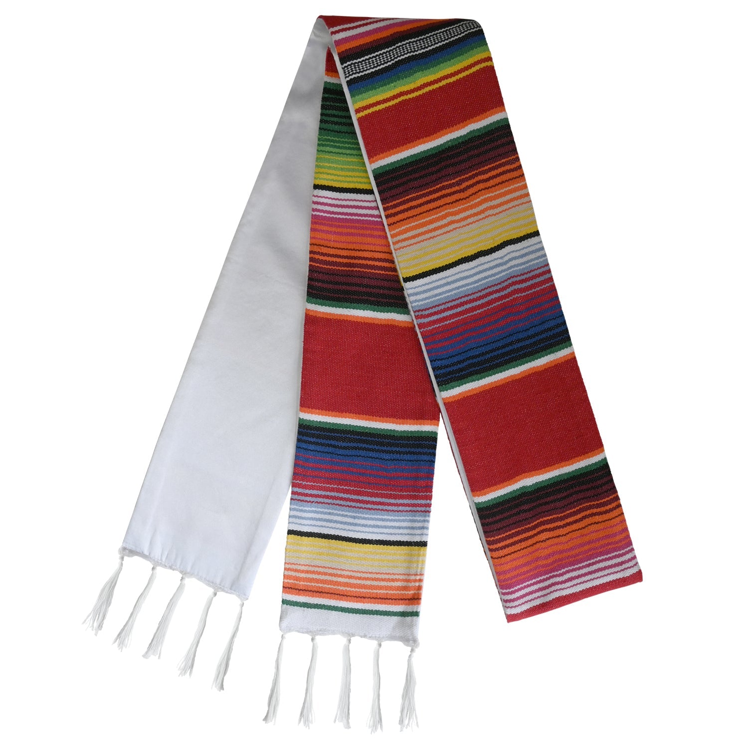 Endea Graduation Mexican Hispanic Serape Stole Red - Endea Graduation