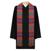 Endea Graduation Native American Stole With Feather-Tipped Fringes - Unisex - 90" Multicolor - Endea Graduation
