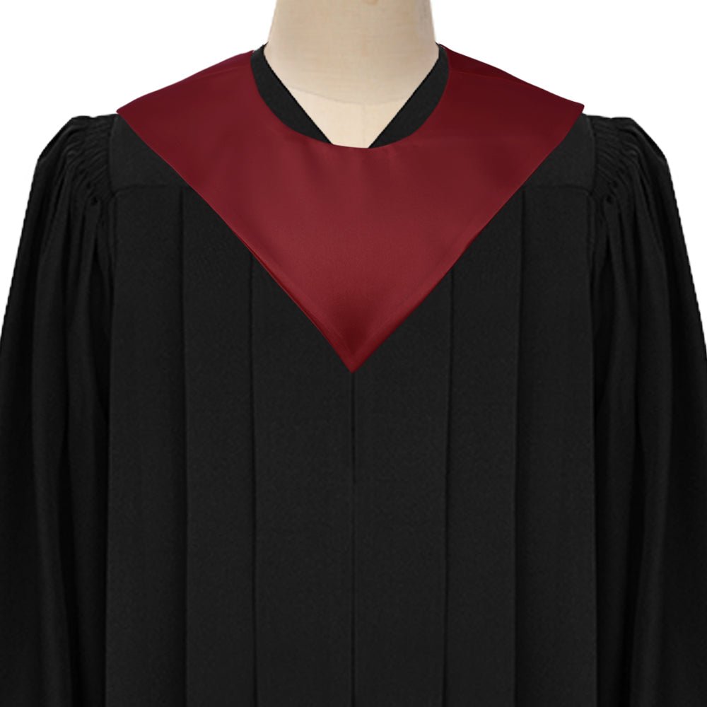 Endea Graduation V Stole Maroon - Endea Graduation