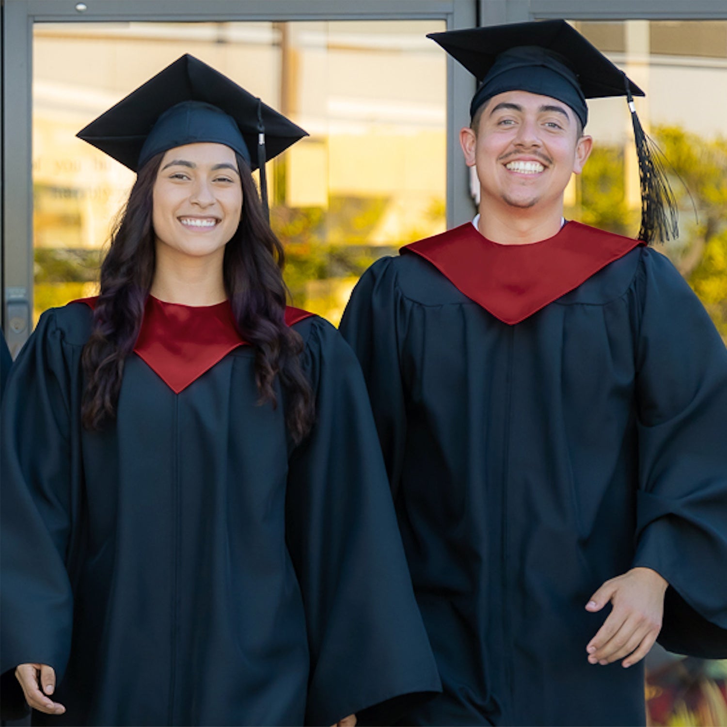 Endea Graduation V Stole Maroon - Endea Graduation