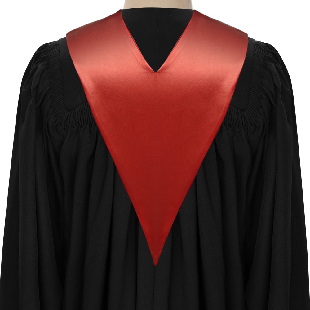 Endea Graduation V Stole Red - Endea Graduation