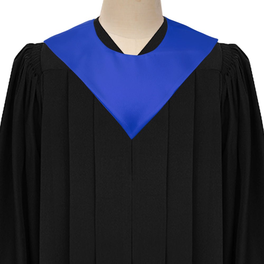 Endea Graduation Royal Blue Graduation V-Stole Endea Graduation Royal Blue Graduation V-Stole