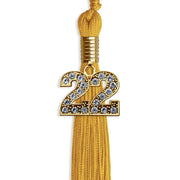 Gold Graduation Tassel With Gold Date Drop - Endea Graduation