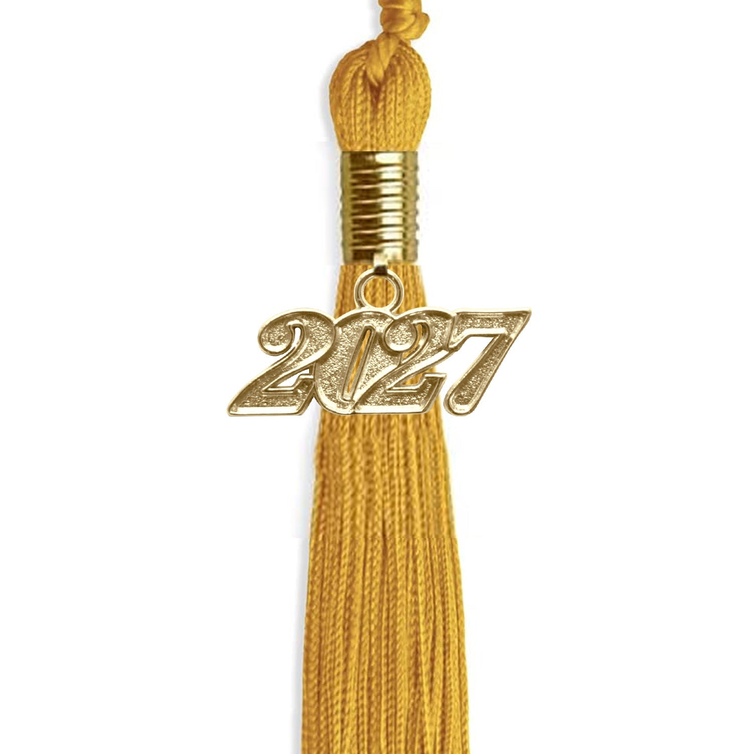 Gold Graduation Tassel With Gold Date Drop - Endea Graduation