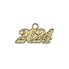 Gold Tassel Date Charm Year 2024 - Endea Graduation