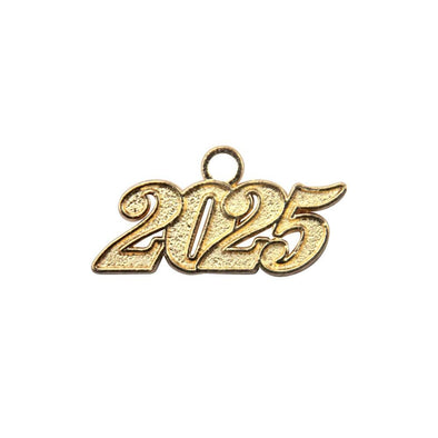 Gold Tassel Date Charm Year 2025 - Endea Graduation