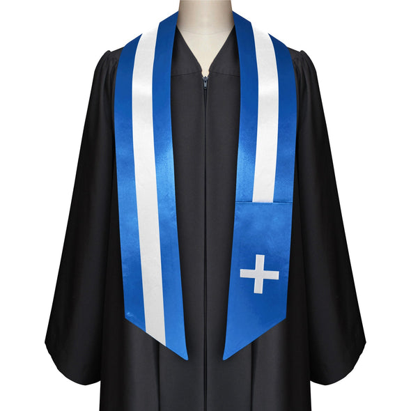 Greece International Graduation Stole/Sash Study Abroad Graduate - Endea Graduation