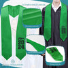 Green Class of 2024 Graduation Stole/Sash With Classic Tips - Endea Graduation