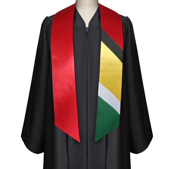 Guyana International Graduation Stole/Sash Study Abroad Graduate - Endea Graduation
