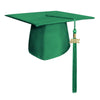 Matte Green Graduation Cap & Tassel - Endea Graduation