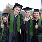 Hunter Green Graduation Stole - Endea Graduation