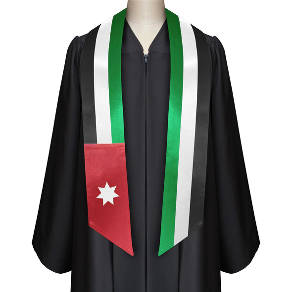 Jordan International Graduation Stole/Sash Study Abroad Graduate - Endea Graduation