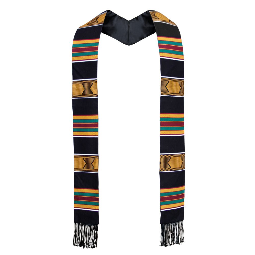 Kente Multi-Color Graduation Stole - Endea Graduation