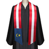 Malaysia International Graduation Stole/Sash Study Abroad Graduate - Endea Graduation