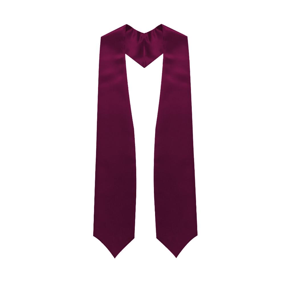 Maroon Graduation Stole - Endea Graduation