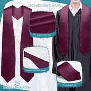 Maroon Graduation Stole - Endea Graduation