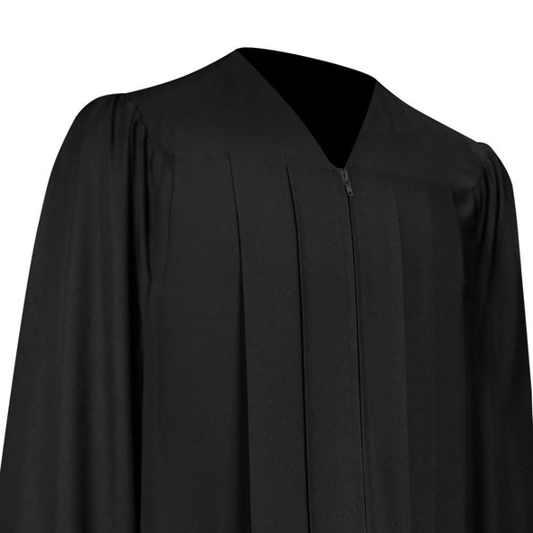 Matte Black Graduation Gown - Endea Graduation
