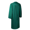 Matte Emerald Green Graduation Gown & Cap - Endea Graduation