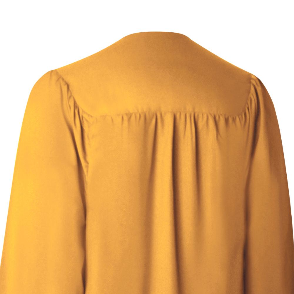 Matte Gold Graduation Gown - Endea Graduation