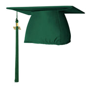 Matte Hunter Green Graduation Cap & Tassel - Endea Graduation