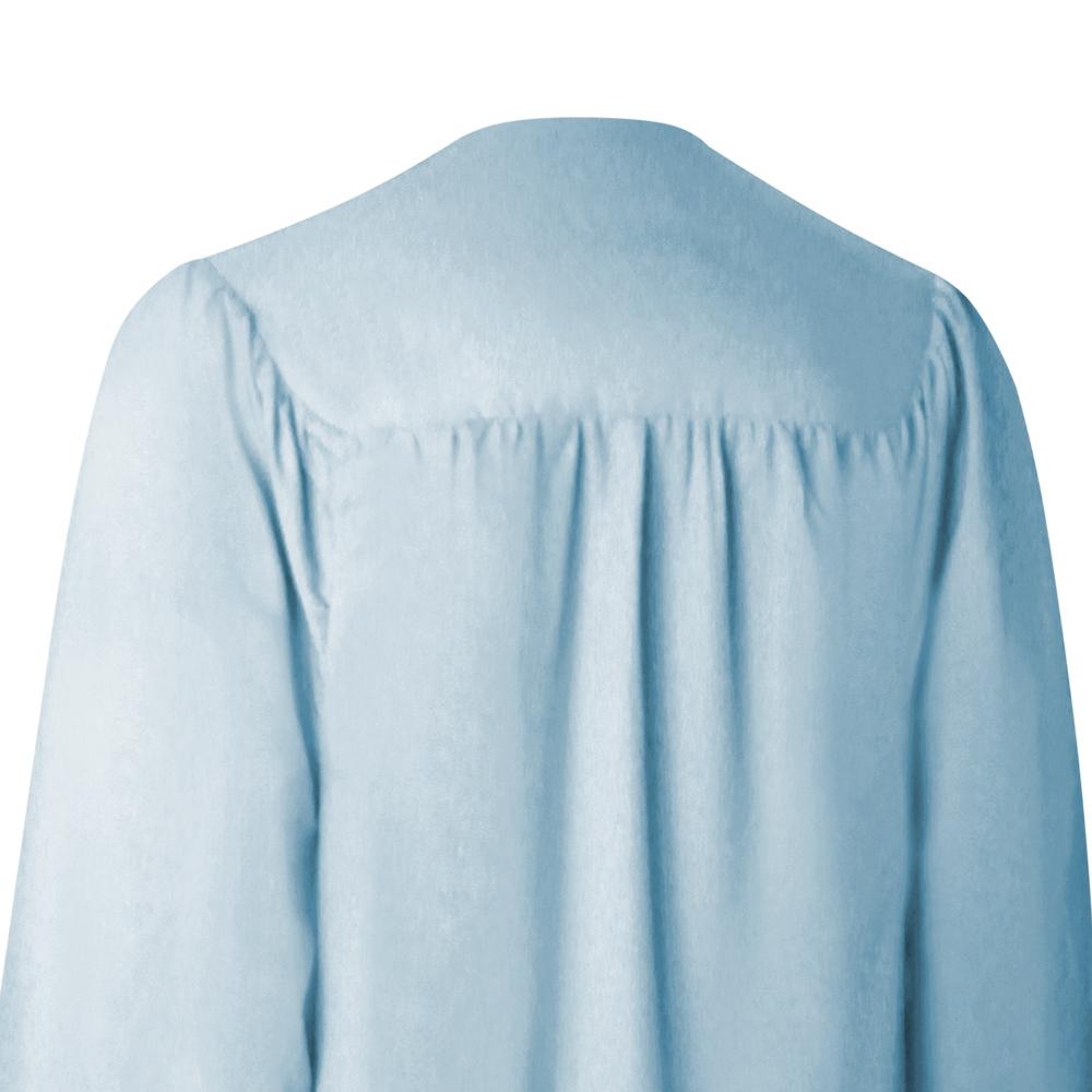 Matte Light Blue Graduation Gown - Endea Graduation