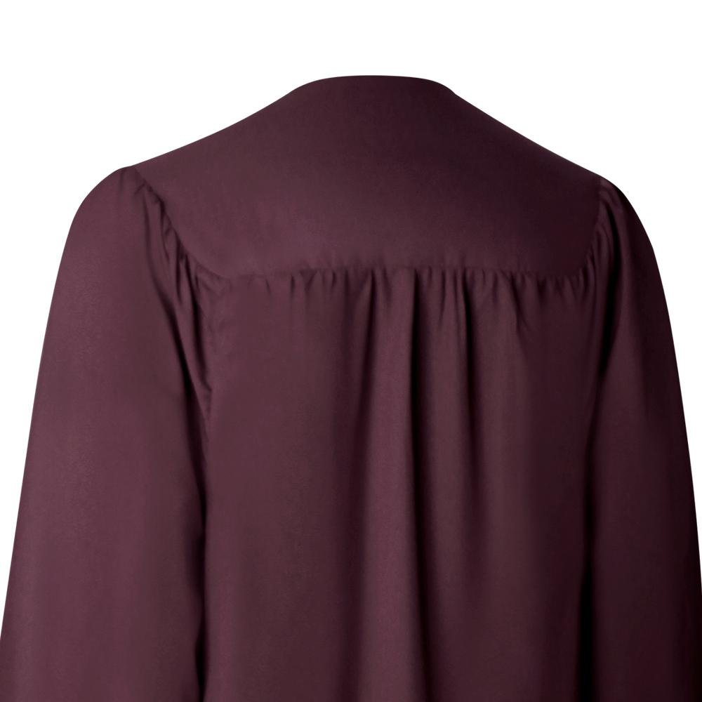 Matte Maroon Graduation Gown & Cap - Endea Graduation