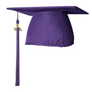 Matte Purple Graduation Cap & Tassel - Endea Graduation