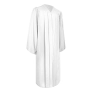 Matte White Graduation Gown - Endea Graduation