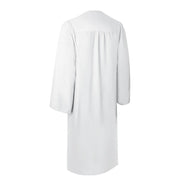 Matte White Graduation Gown - Endea Graduation