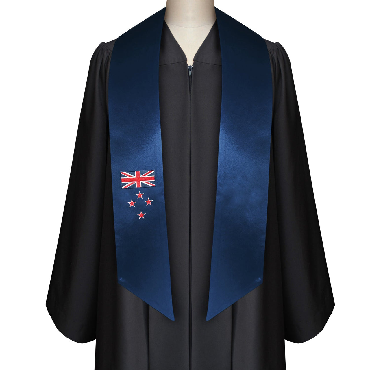 New Zealand International Graduation Stole/Sash Study Abroad Graduate - Endea Graduation