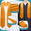 Orange Graduation Stole - Endea Graduation