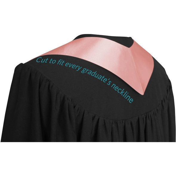 Pink Class of 2024 Graduation Stole/Sash With Classic Tips - Endea Graduation