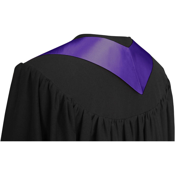 Purple Graduation Stole - Endea Graduation