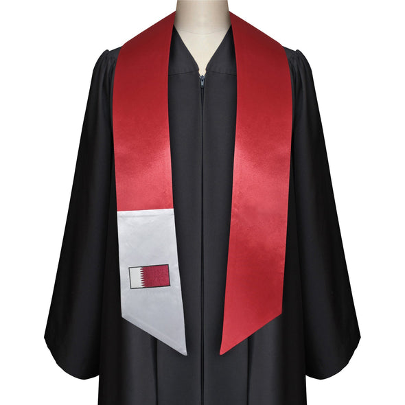 Qatar International Graduation Stole/Sash Study Abroad Graduate - Endea Graduation