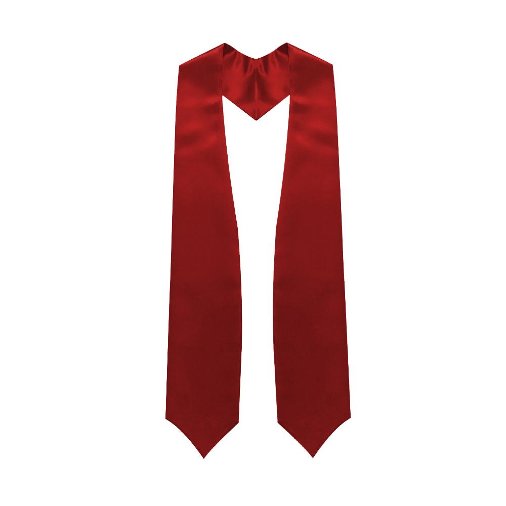 Red Graduation Stole - Endea Graduation