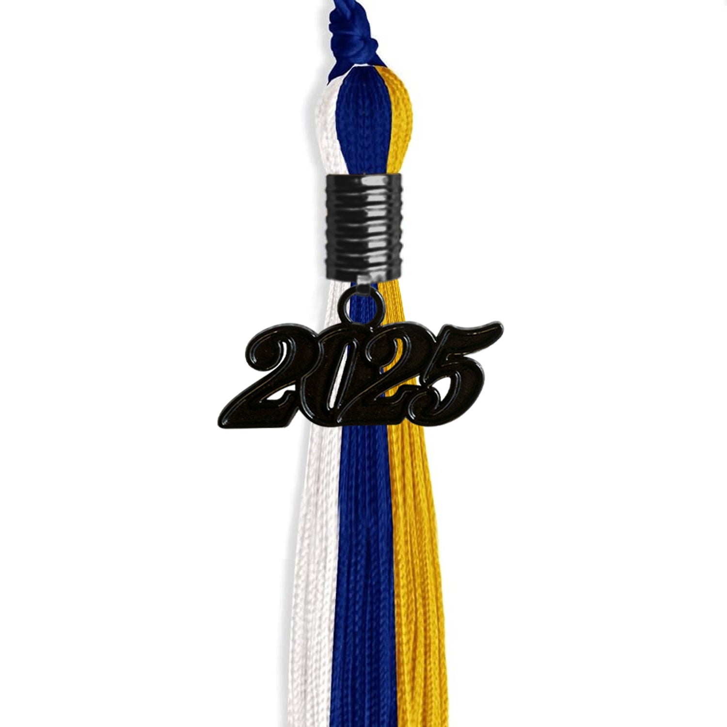 Royal Blue/Gold/White With Black Date Drop - Endea Graduation