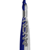 Royal Blue/Grey Graduation Tassel With Silver Stacked Date Drop - Endea Graduation