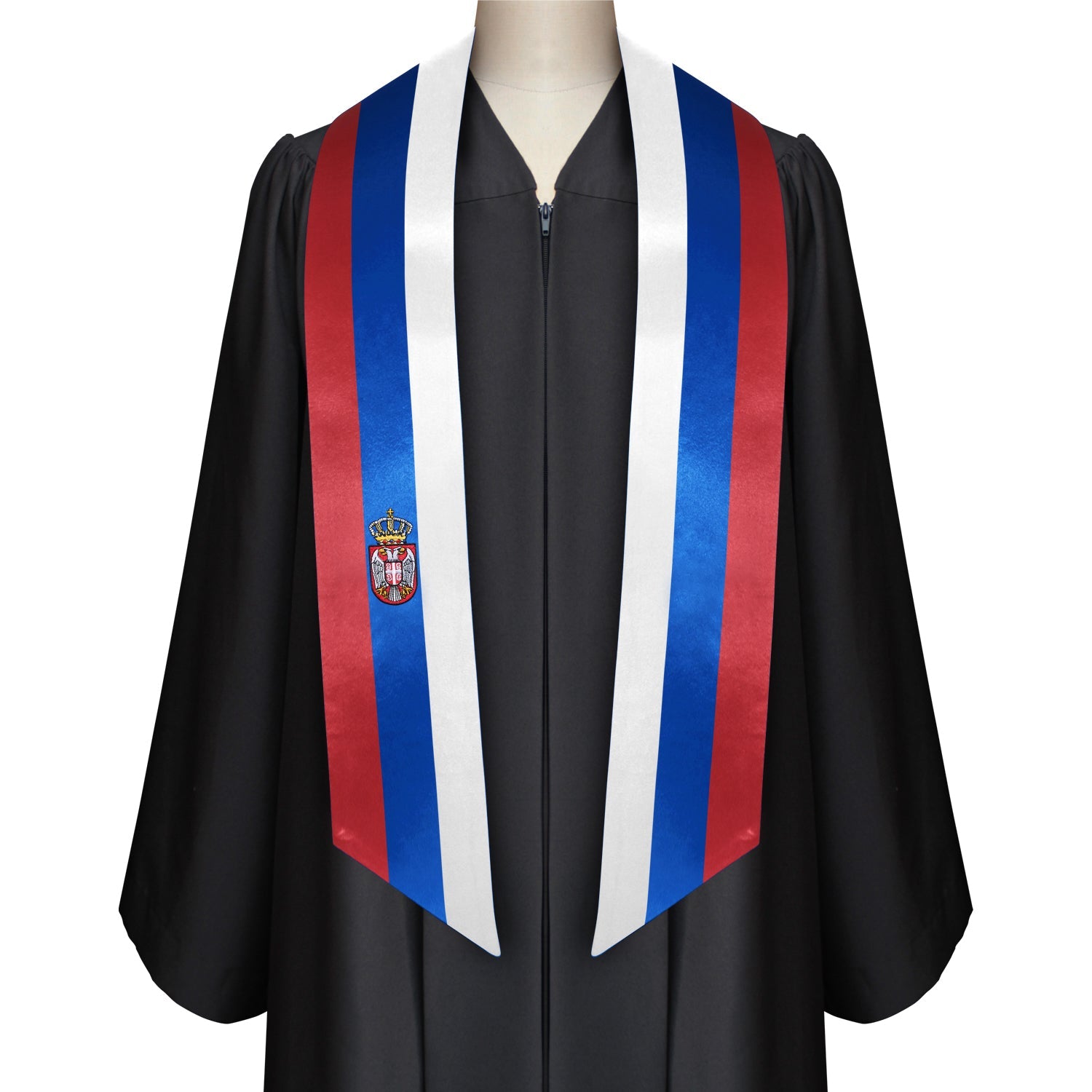 Serbia International Graduation Stole/Sash Study Abroad Graduate - Endea Graduation