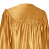 Shiny Antique Gold Graduation Gown - Endea Graduation