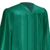 Shiny Emerald Green Graduation Gown - Endea Graduation