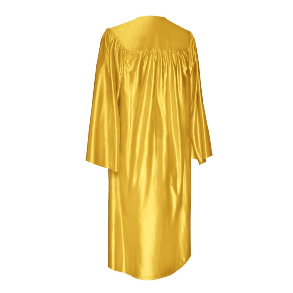 Shiny Gold Graduation Gown - Endea Graduation