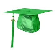 Shiny Green Graduation Cap & Tassel - Endea Graduation