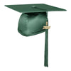 Shiny Hunter Green Graduation Cap & Tassel - Endea Graduation