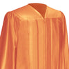 Shiny Orange Graduation Gown - Endea Graduation
