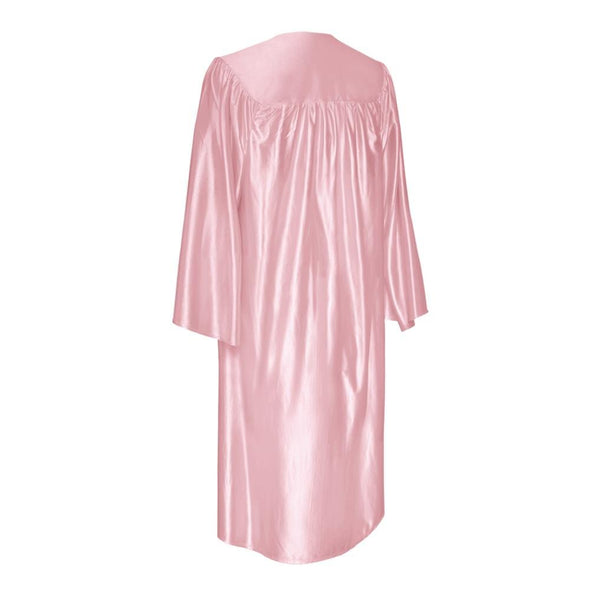 Shiny Pink Graduation Gown - Endea Graduation