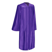 Shiny Purple Graduation Gown & Cap - Endea Graduation