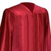 Shiny Red Graduation Gown - Endea Graduation