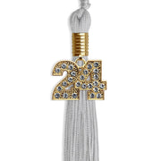 Silver Graduation Tassel With Gold Date Drop - Endea Graduation