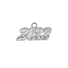 Silver Tassel Date Charm Year 2022 - Endea Graduation
